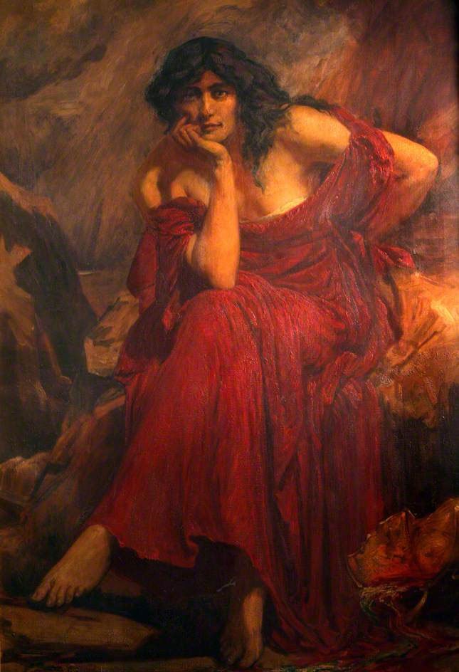 Ceridwen, by Christopher Williams (1873- 1934)